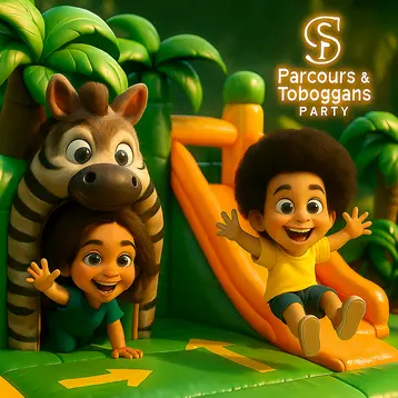 Toboggans & Aires de Jeux Gonflables.