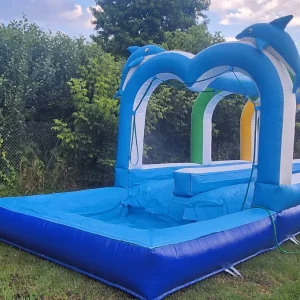Ventreglisse Aquatique Dauphin - Toboggan Eau Géant