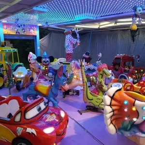 Manège Baby Star 2 - Carrousel Véhicules 60 Places