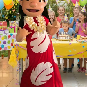 Mascotte Lilo - Petite Hawaïenne Disney