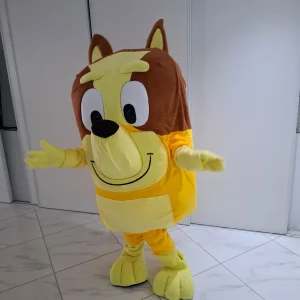 Mascotte Bingo Bluey - Petite Sœur Adorable