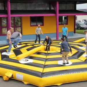 Balayette Gonflable - Jeu Combat Équilibre Poutre