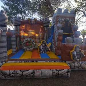 Château Gonflable Médiéval - Chevaliers et Dragons