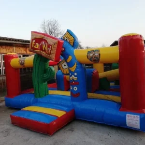 Château Gonflable Far West - Cowboys et Indiens