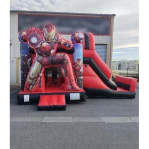 Château Gonflable Iron Man Occasion - Avengers Marvel